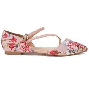 Apt. 9* Develop Women's D'orsay Flats floral NWOT